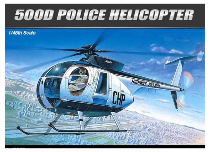 Academy Hughes 500D Police Helicopter